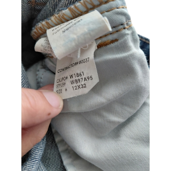 Calvin Klein Jeans Dark Blue Flare & Wide Leg - Picture 7 of 10